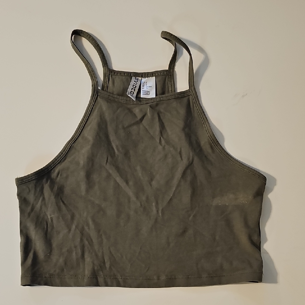 Divided Khaki Women's Tank Top